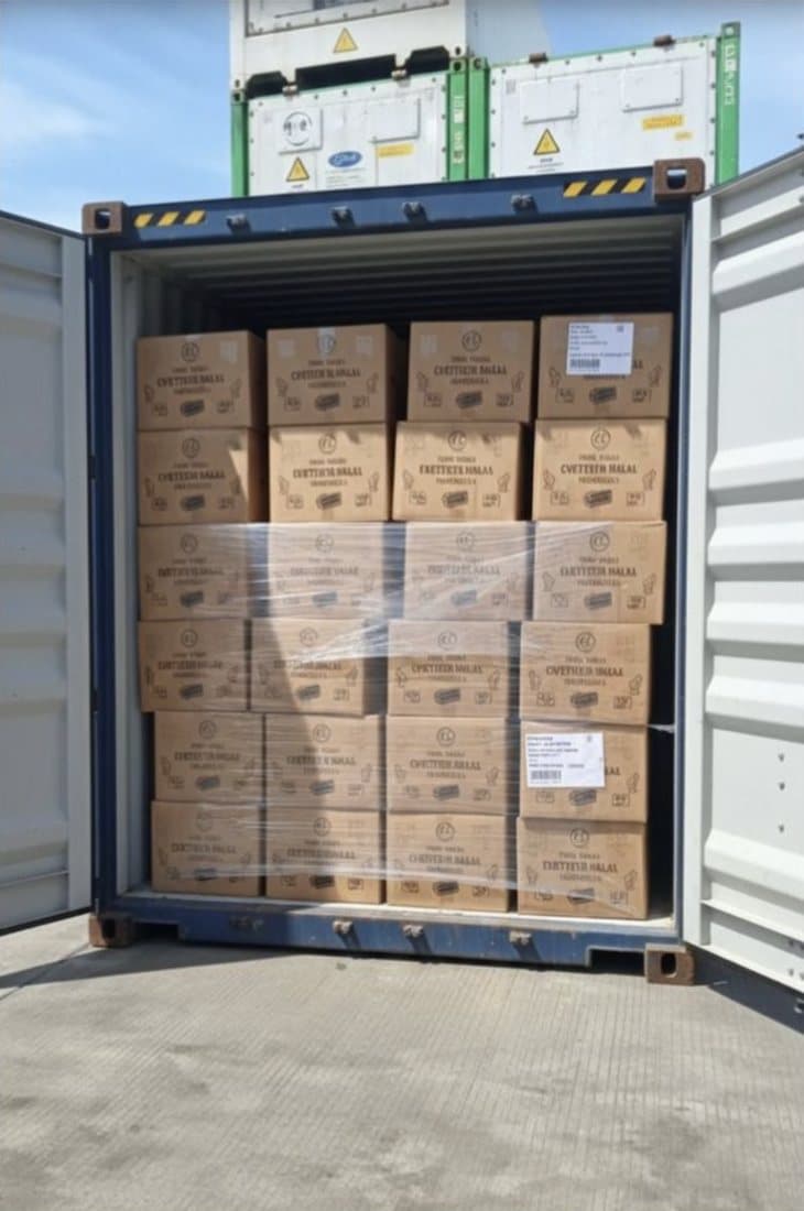 Export container loading